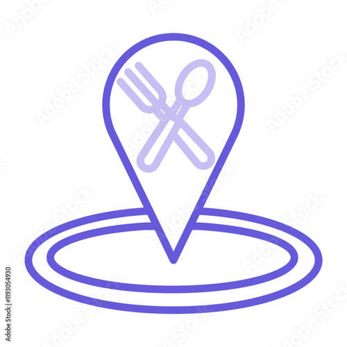 Restaurant Location Icon
