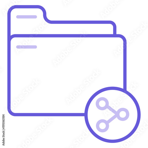 Folder Sharing Icon