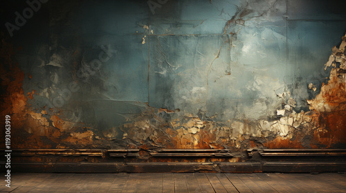 Old Ancient Antique Wall Grunge Texture Background