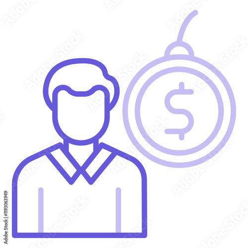 Money Debt Icon