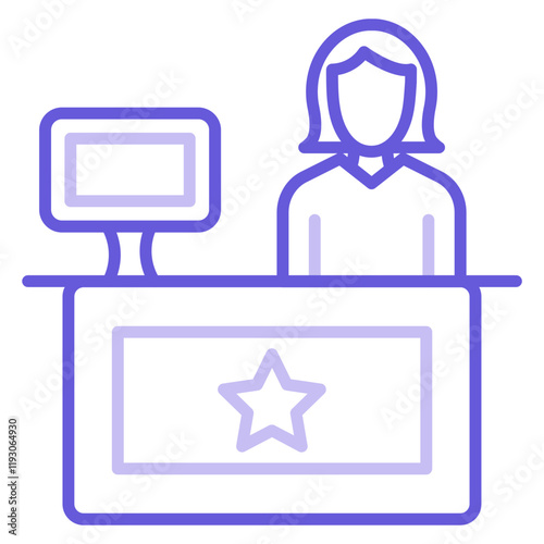Receptionist Icon