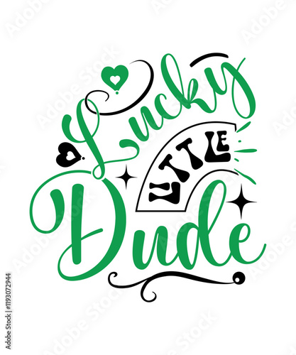 lucky little dude svg