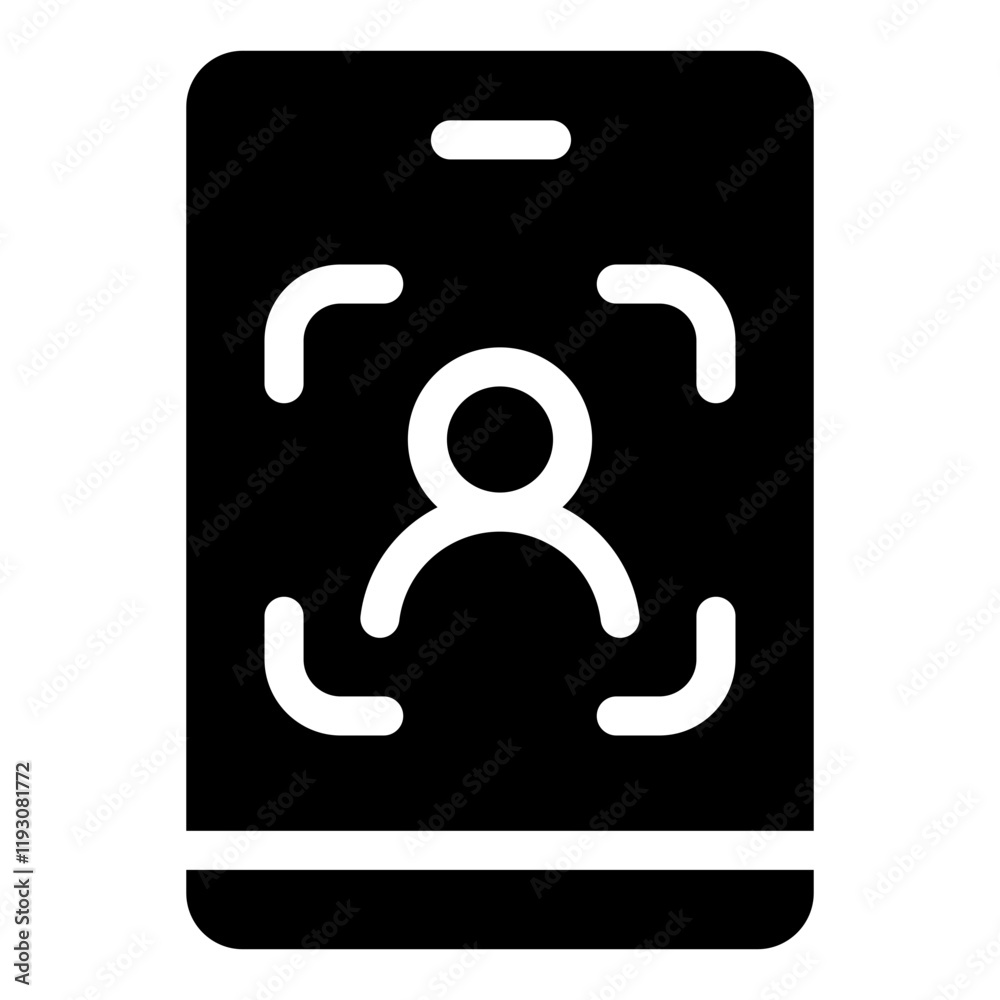 Face Recognition Icon Face Recognition Icon