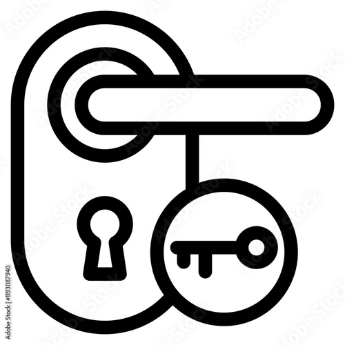 Door Handle Icon
