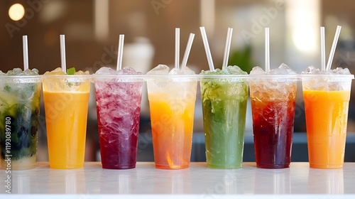 Refreshing Summer Drinks: A Colorful Collection of Iced Beverages