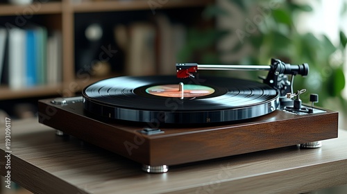 Vintage Record Player Turntable