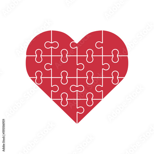 Heart Shapes Vector Illustration for Emotional Themes