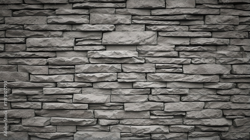Fototapeta premium dark gray and light gray brick wall