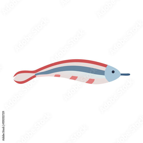 fishing bait isolated on white
