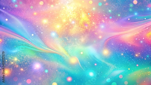 abstract colorful background with stars photo