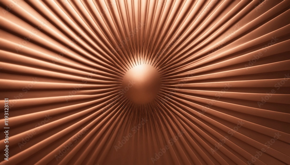 Obraz premium Embossed copper background with subtle, radiating light effects