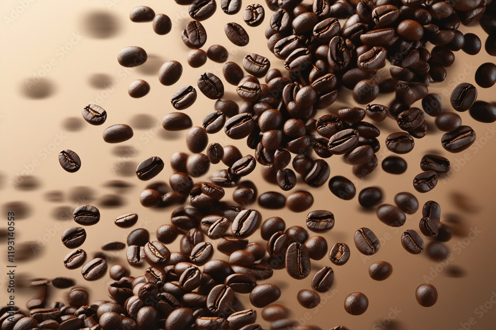Obraz premium coffee beans background