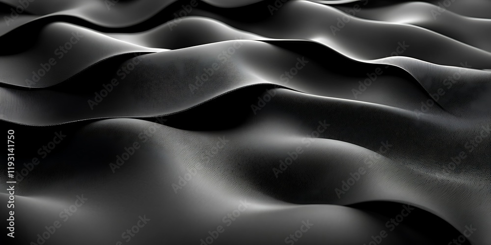 Obraz premium Dark, wavy abstract texture background. Design element