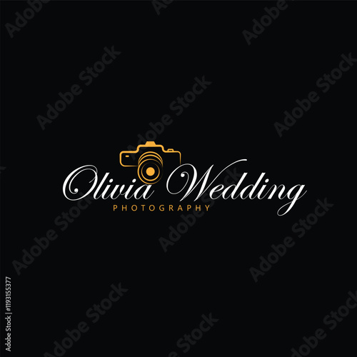 Camera photography logo icon vector template