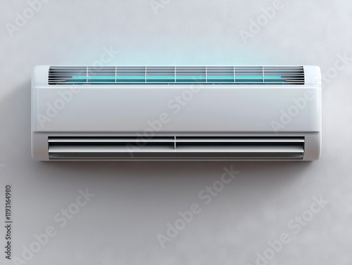 Air conditioning installation residential home product showcase modern interior front view comfort solutions