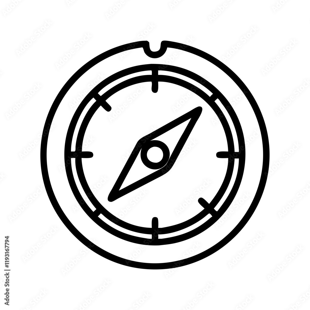 safari compass icon, safari compass line art - simple line art of safari compass, perfect for safari compass logos and icons and themed design safari compass icon, safari compass line art - simple line art of safari compass, perfect for safari compass logos and icons and themed design