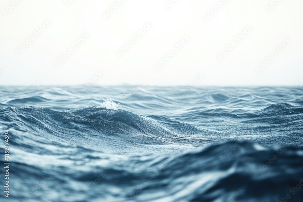portrait of experienced windsurfer navigating choppy waters their skill evident with ocean stretching softly blurred portrait of experienced windsurfer navigating choppy waters their skill evident with ocean stretching softly blurred