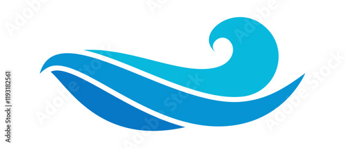 Sea wave tidal shape element