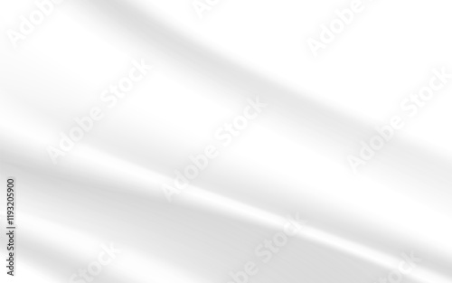 Smooth white satin background texture silk soft shiny