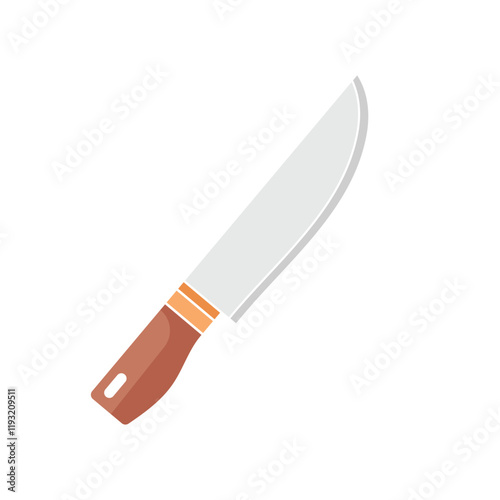 Set of kitchen knife icon collection. Knife symbol Vector Illustration.