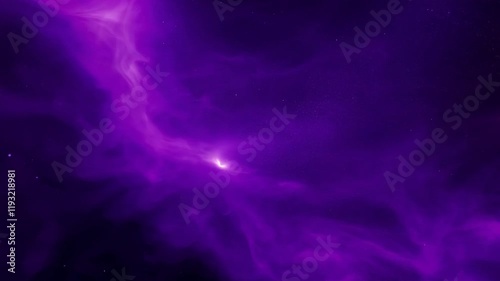 abstract space scene with purple and black colors seamless looping motion background