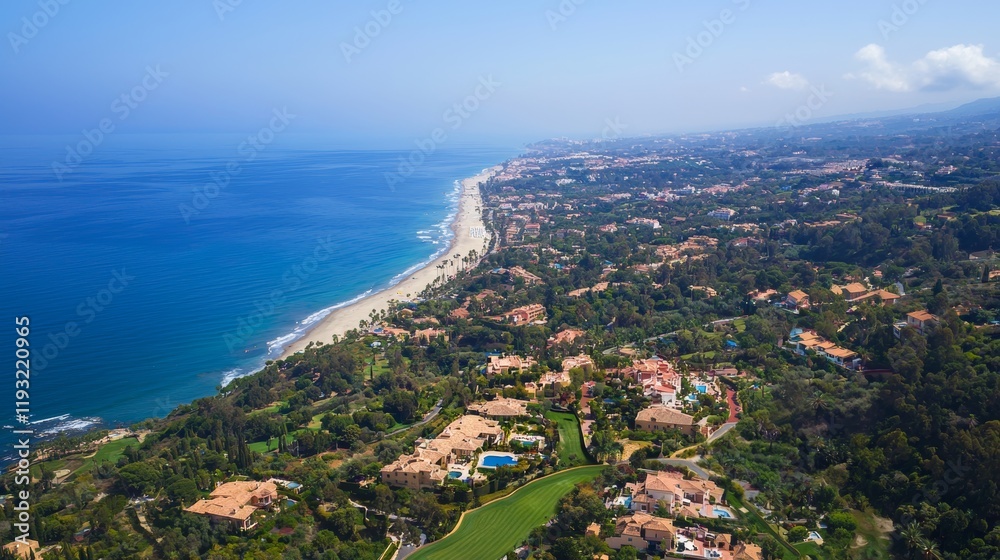 Vila SolAn aerial drone view of Vila Sol, a Portuguese tourist village with a backdrop of the sea and golf courses Vila SolAn aerial drone view of Vila Sol, a Portuguese tourist village with a backdrop of the sea and golf courses