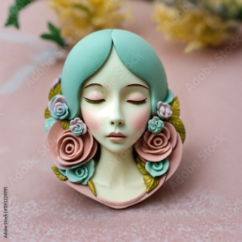 A doll sculpture  photo