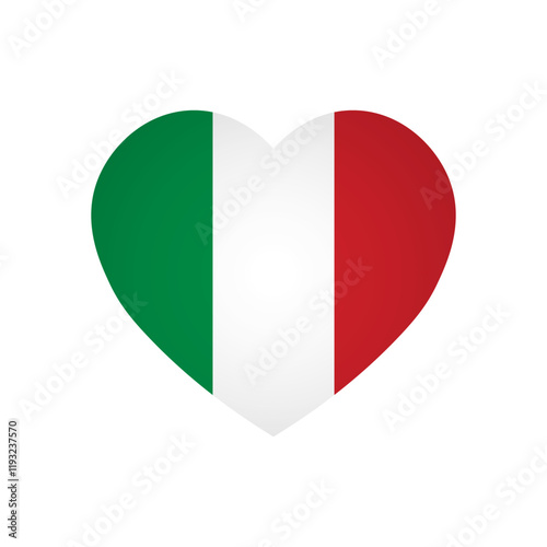Free Download Italy flag - rectangle colorful flag representing a country cultural identity and heritage. The essence of national pride and unity. Attached by the corners in a paper album - GFXLoad