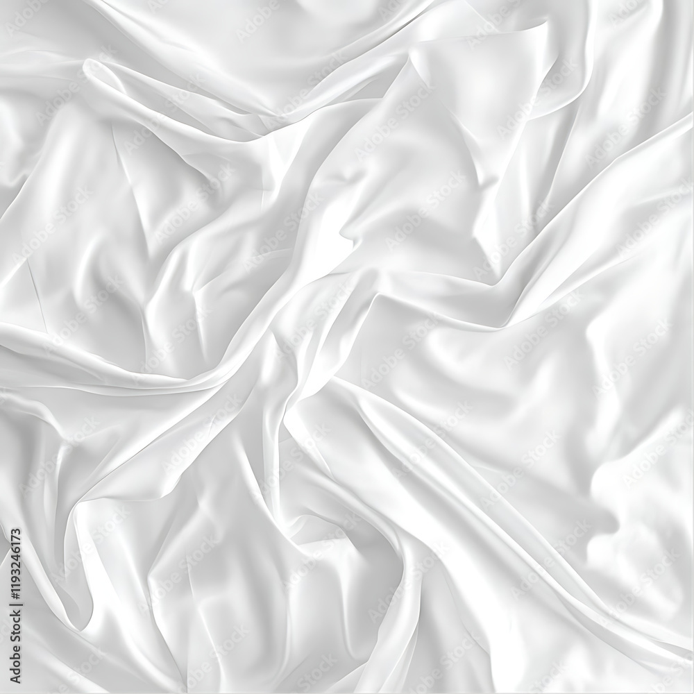 Obraz premium white silk background
