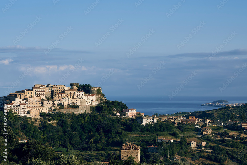 Scenic view of in Belvedere Marittimo, Cosenza, Italy Scenic view of in Belvedere Marittimo, Cosenza, Italy