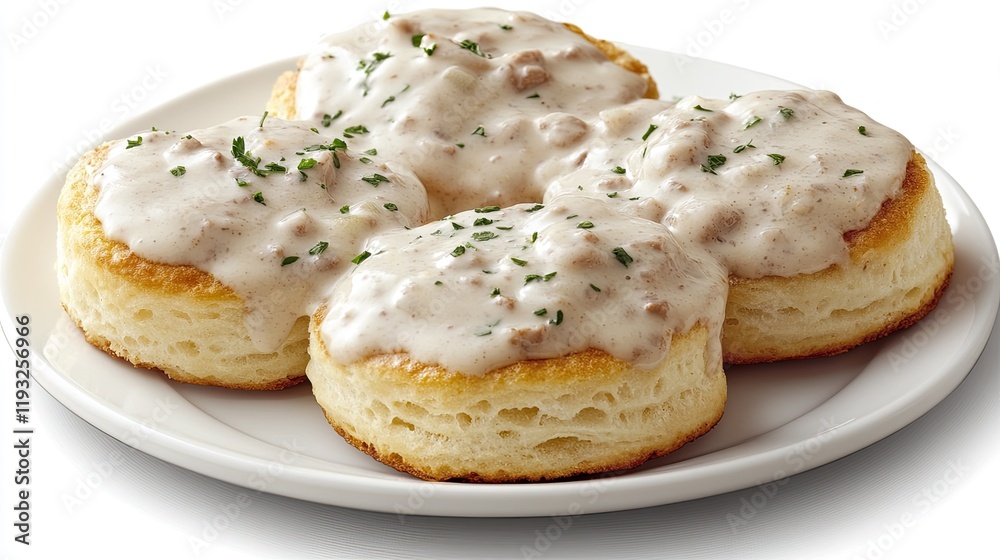 Isolated transparent PNG of biscuits and gravy. s 250 -- Isolated transparent PNG of biscuits and gravy. s 250 --