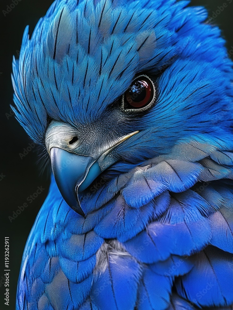 Fototapeta premium Striking Blue Macaw