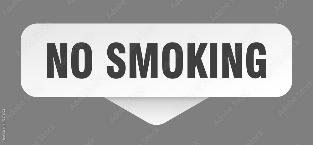 no smoking sticker. no smoking sign isolated on gray background no smoking sticker. no smoking sign isolated on gray background