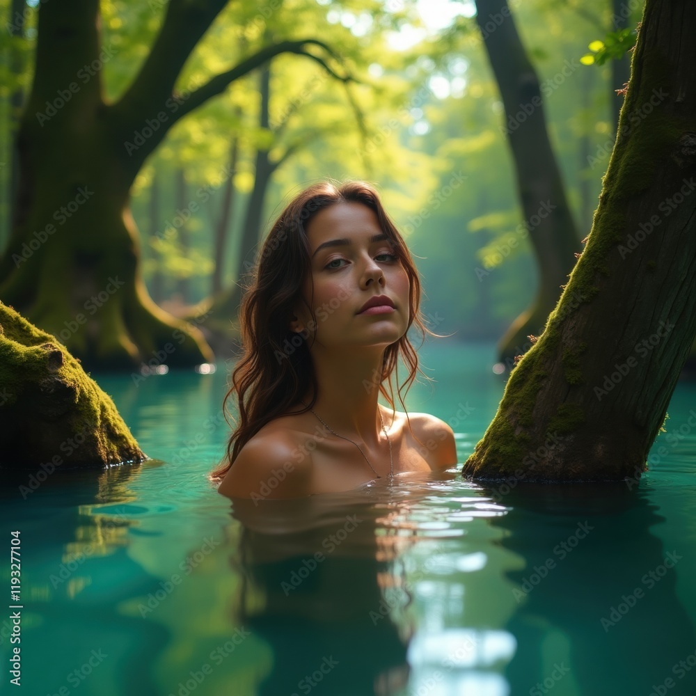Fototapeta premium Humans in Nature