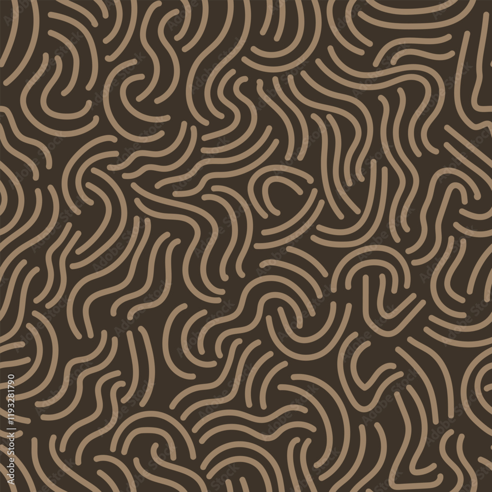 Brown abstract curves wallpaper design Brown abstract curves wallpaper design