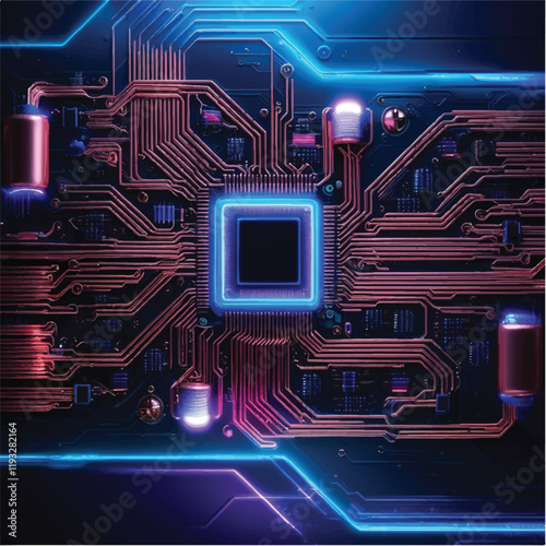 Circuit board , computer / chip board
