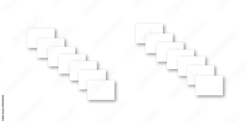 Simple Square cube box plate board on white wall background. 3d rendering. Multiple Horizontal Business Card Modern Mockup for Branding Presentation, Corporate Identity, Advertising, Graphic design. Simple Square cube box plate board on white wall background. 3d rendering. Multiple Horizontal Business Card Modern Mockup for Branding Presentation, Corporate Identity, Advertising, Graphic design.