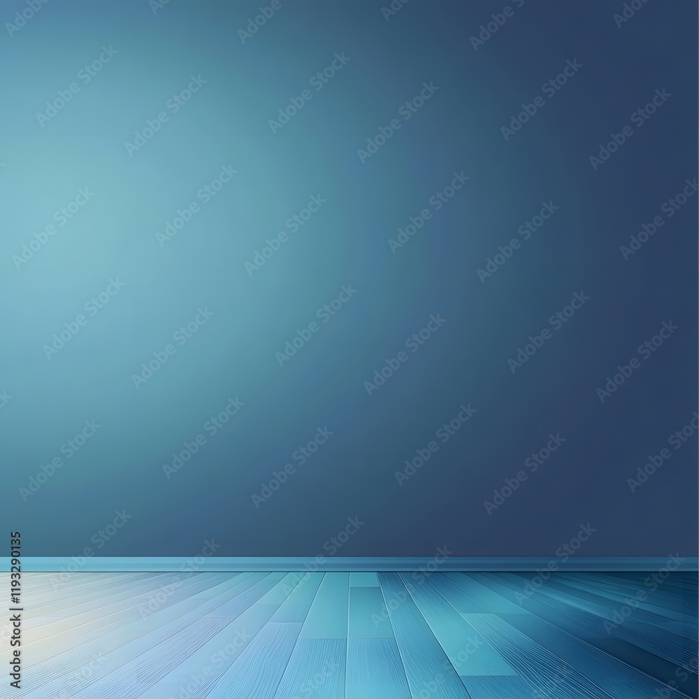 Serene Gradient Abstraction Tranquil Blue Background for Elegant Minimalist Design