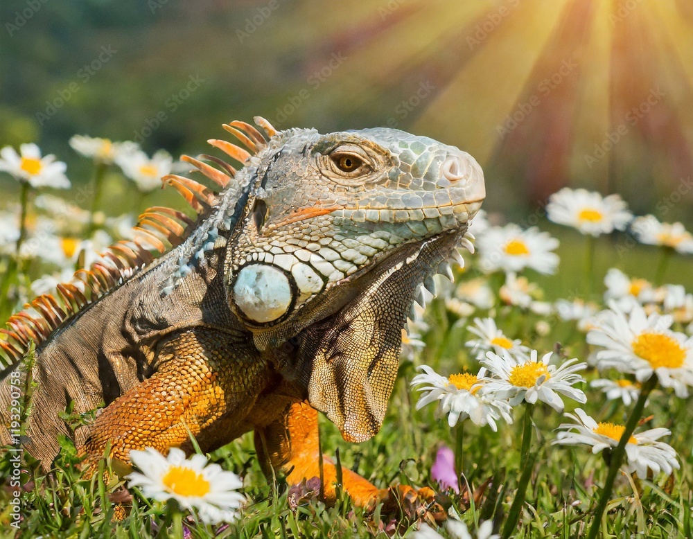 Obraz premium Zwischen Blumen