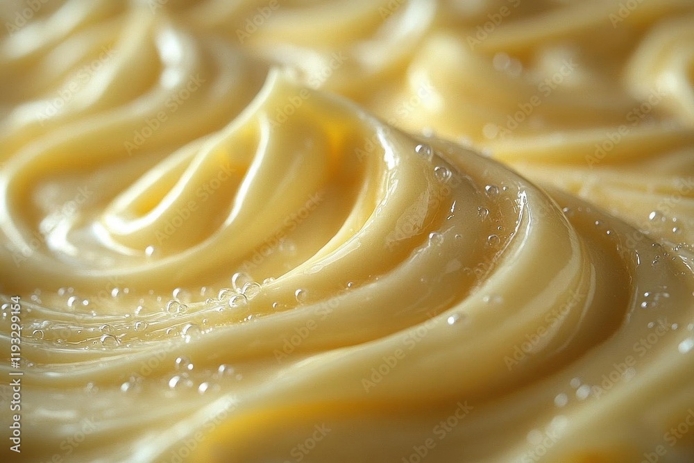 close-up texture of silky pudding showcasing smooth consistency and rich sheen. the soft lighting enhances the creamy surface, inviting viewers to indulge in this luxurious dessert close-up texture of silky pudding showcasing smooth consistency and rich sheen. the soft lighting enhances the creamy surface, inviting viewers to indulge in this luxurious dessert
