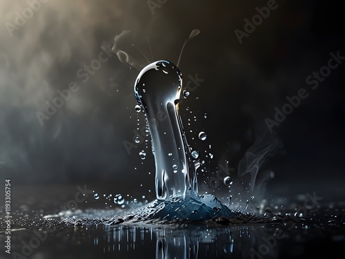 splash of water
