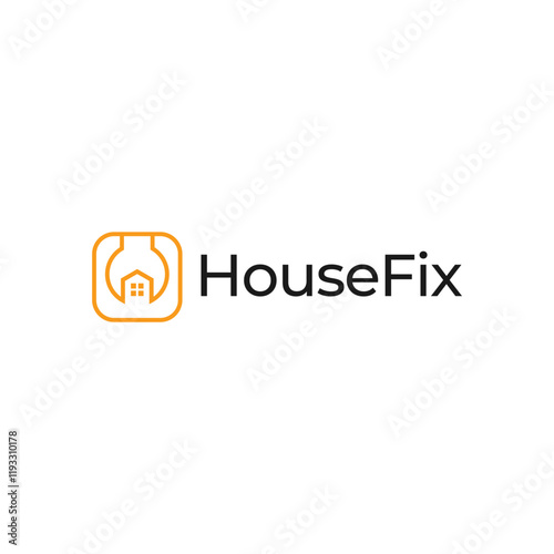 House Repairs logo design template vector illustration. House renovation symbol, icon.