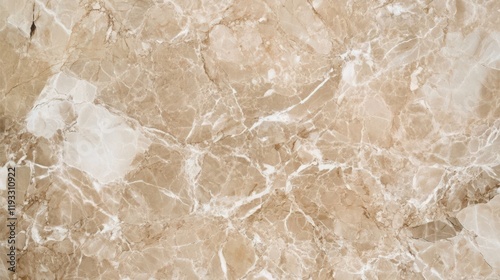 Elegant beige marble surface with subtle white and cream veins, showcasing a polished, luxurious appearance for sophisticated decor