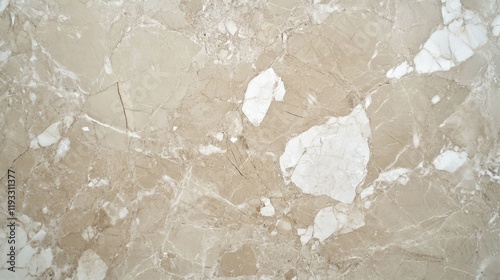 Discovering the elegance of beige marble with subtle veins for a luxurious touch in interior design