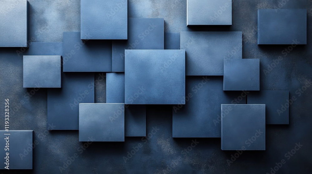 Abstract minimalist wallpaper with clean geometric shapes and patterns on blue background. Featuring white space in the center for text, ideal for design templates and modern banners. Abstract minimalist wallpaper with clean geometric shapes and patterns on blue background. Featuring white space in the center for text, ideal for design templates and modern banners.