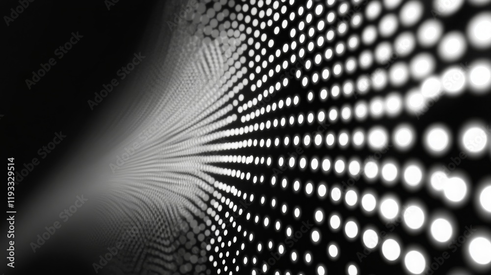 Repeated pattern of white dots in a clean design Repeated pattern of white dots in a clean design