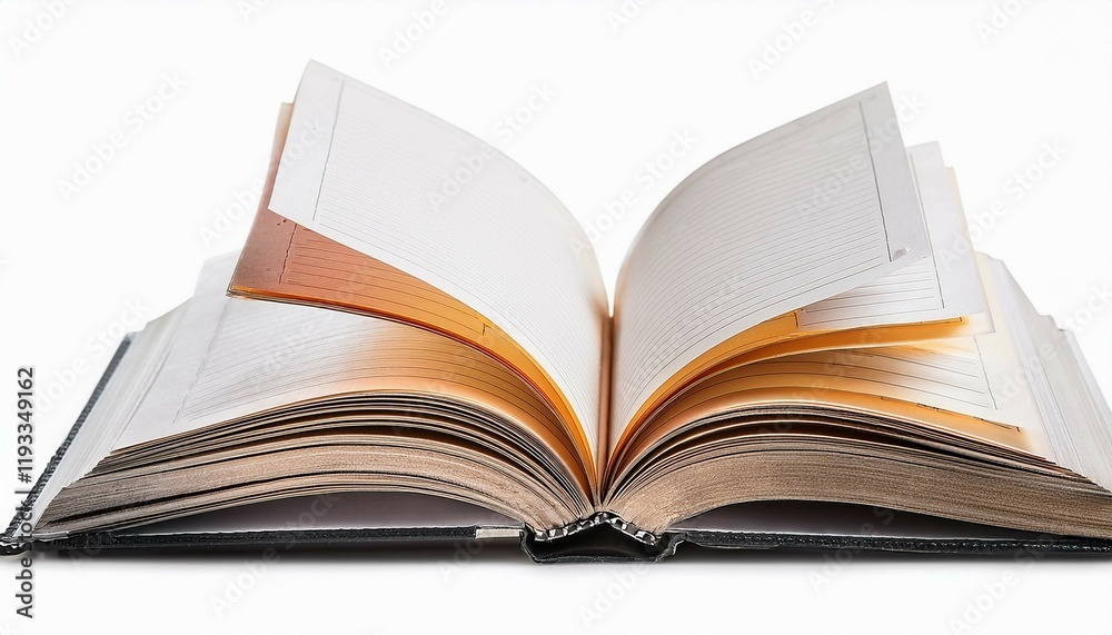 open book isolated on white open book isolated on white