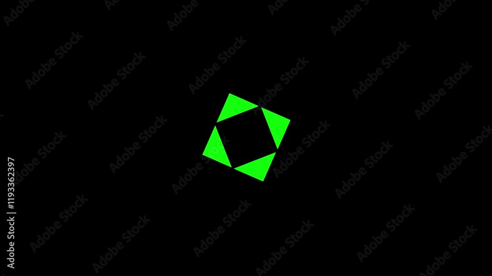 Circle arrow refresh icon rotation animation Motion graphic design on black screen. Circle arrow refresh icon rotation animation Motion graphic design on black screen.