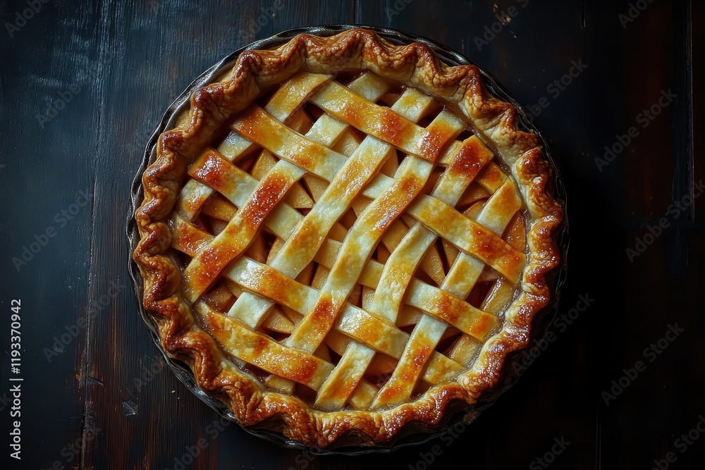 apple pie on a wooden board apple pie on a wooden board