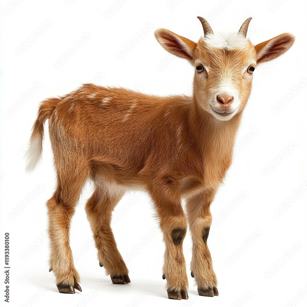 Obraz premium Goat Isolated
